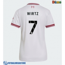 Fotballdrakt Dame Liverpool Florian Wirtz #7 Bortedrakt 2026-27 Kortermet
